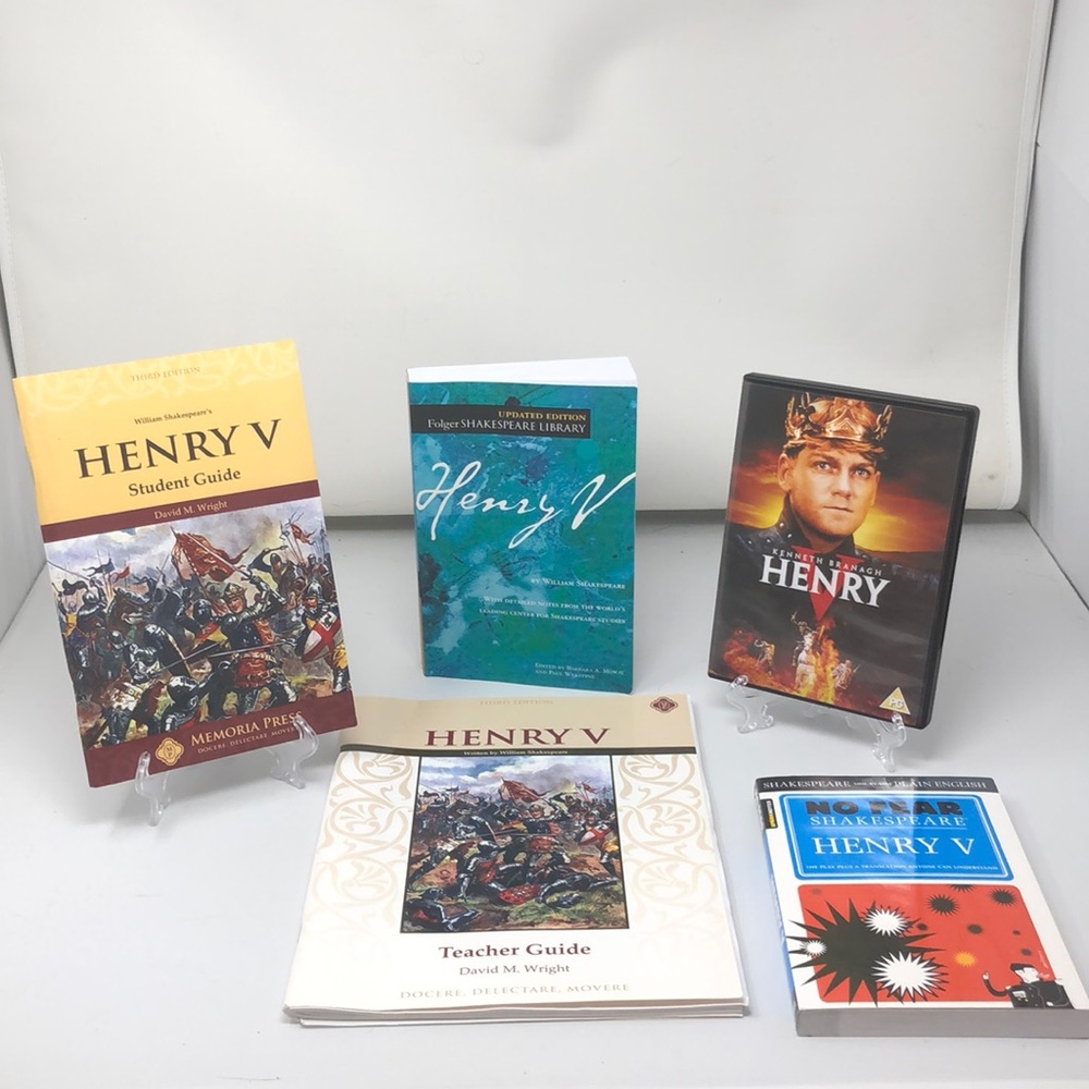 Shakespeare’s Henry the V Homeschool Unit